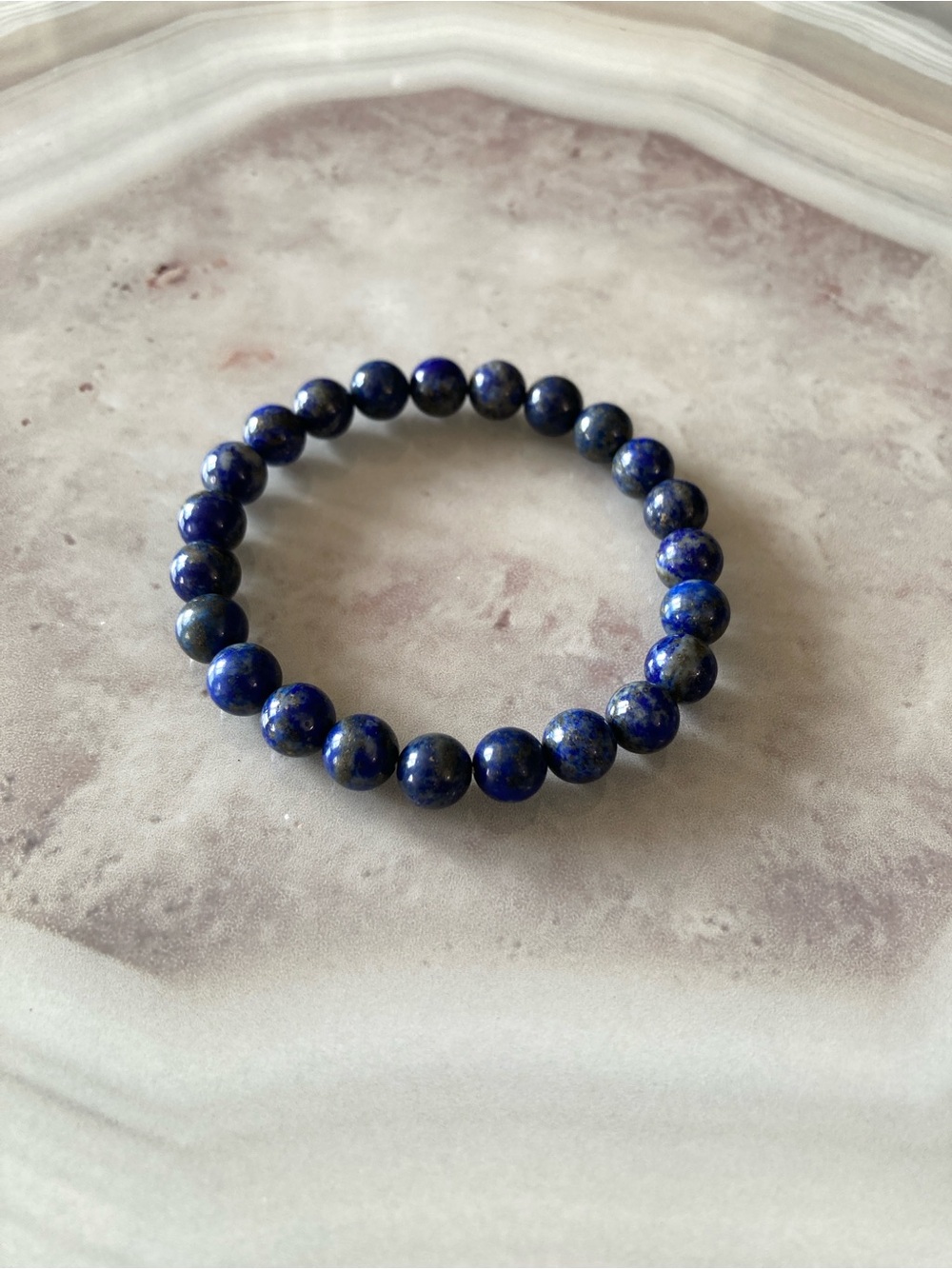 ✨Lapis Lazuli Beaded Bracelet